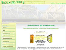 Tablet Screenshot of brueckenschule.at